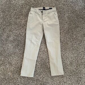 GAP khaki cropped pants
